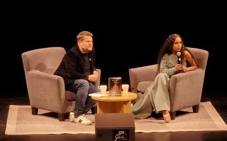 Review: An afternoon with Kerry Washington in conversation with James Corden