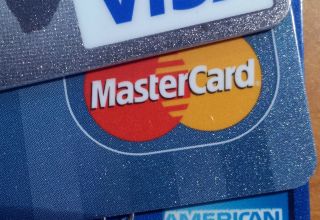 Mastercard down and out for today