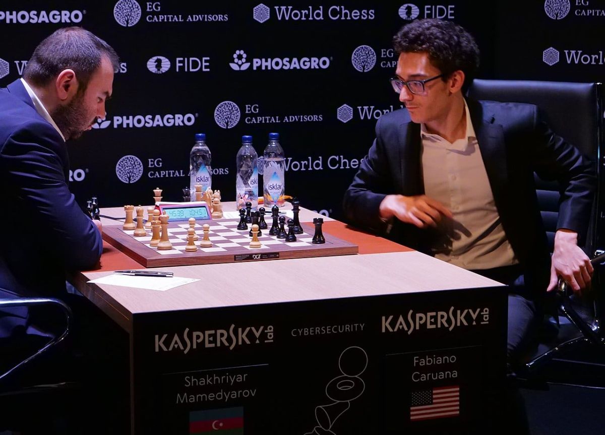 Magnus Carlsen and Fabiano Caruana draw tenth game in a row in the Chess World Championship