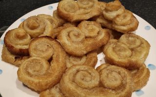 Festive treats: Cinnamon Palmiers