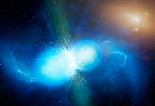 Jodrell Bank observes neutron star collision