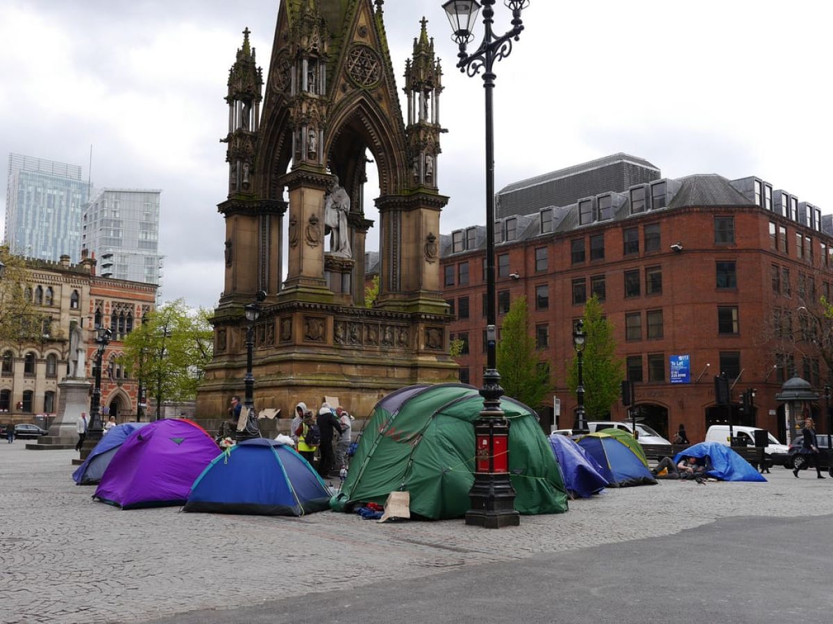 Number of rough sleepers in Manchester has fallen