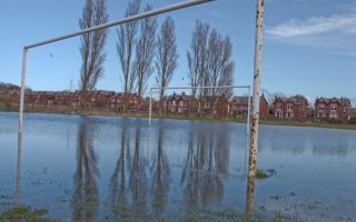 Storm Ciara and climate change in football