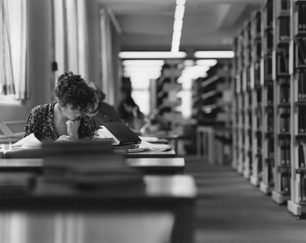 Library Student. Photo: LSE Library @Flickr.