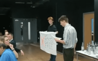 Student activists storm UoM governors meeting