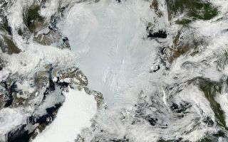 The North Pole is shifting towards Siberia