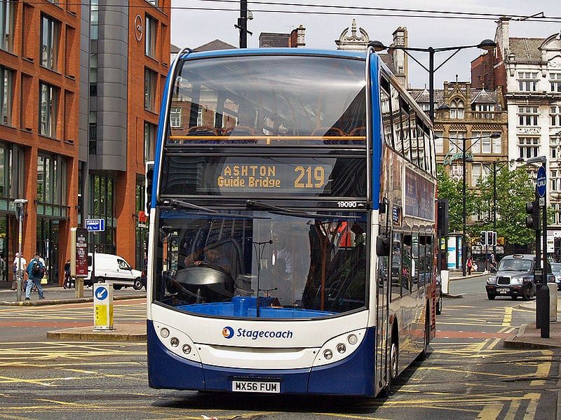 Transport in Manchester Photo: David Ingham @ Wikimedia Commons