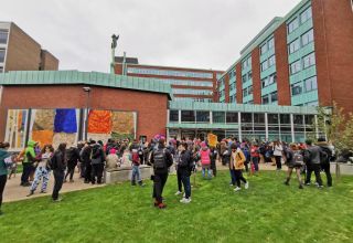 “Make sure it never happens again”: Students gather in memory of Dr. Lloyd Cawthorne
