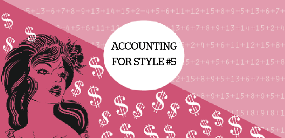Accounting for Style #5: good with money & charity shop devotee