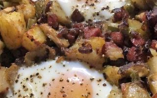 Recipe: Chorizo and Roasted Potato Hash