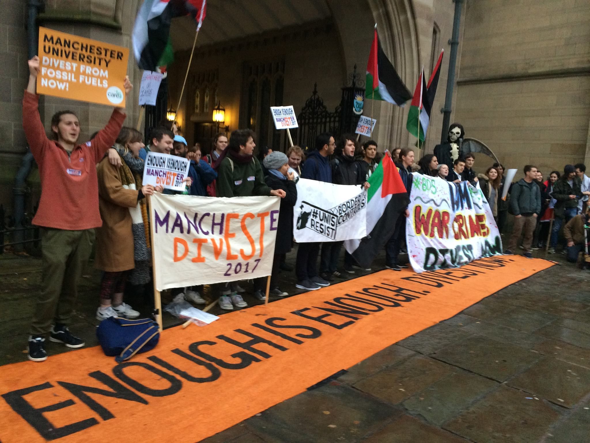 Photo: Fossil Free University of Manchester