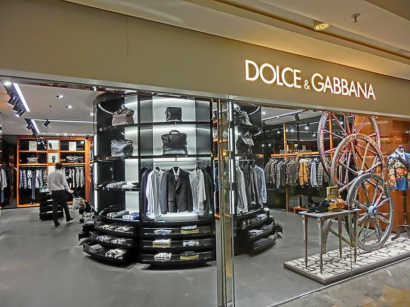 Dolce & Gabbana Photo: Ciegorctamoa @ Wikimedia Commons