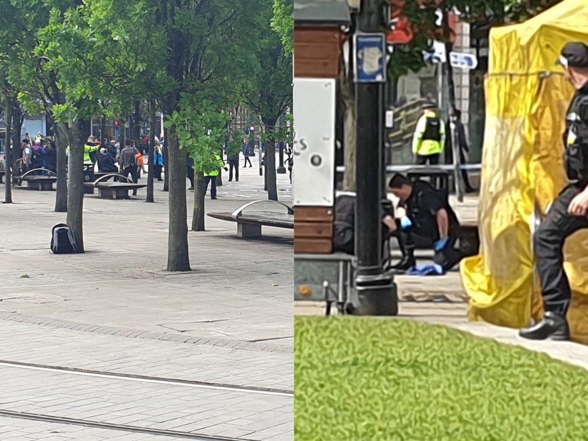 Piccadilly Gardens suspect package “not viable”