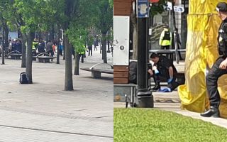 Piccadilly Gardens suspect package “not viable”