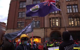 Hong Kong protests in Manchester met with anger from patriotic Chinese