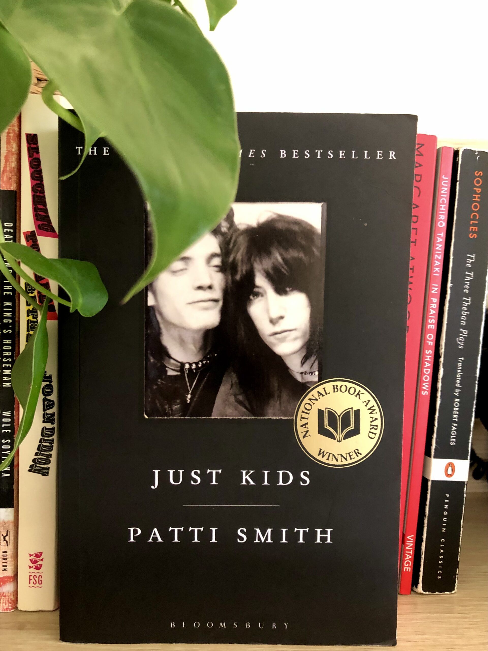 Photo of Just Kids book by Patti Smith Photo: Bana Mustafa