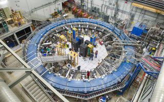 Muon g-2 experiment: May the (new) force be with you