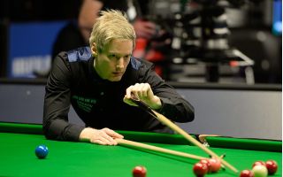 Snooker: Neil Robertson has the edge in tight final
