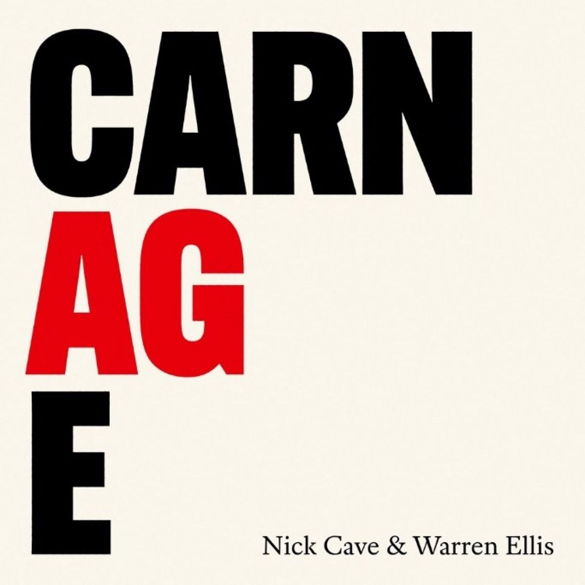 Nick Cave and Warren Ellis ‘Carnage’ – Album Review