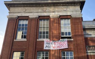 Student protestors occupy three University buildings