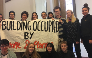 LIVE: Climate activists occupy John Owens Building – Day 7