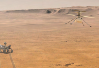 Ingenuity Helicopter takes to Mars skies