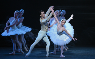 Swan Lake: Will and Grace visit the ballet