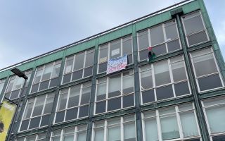 Student protestors occupy Simon Building