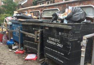 Do students have a rubbish attitude towards waste?