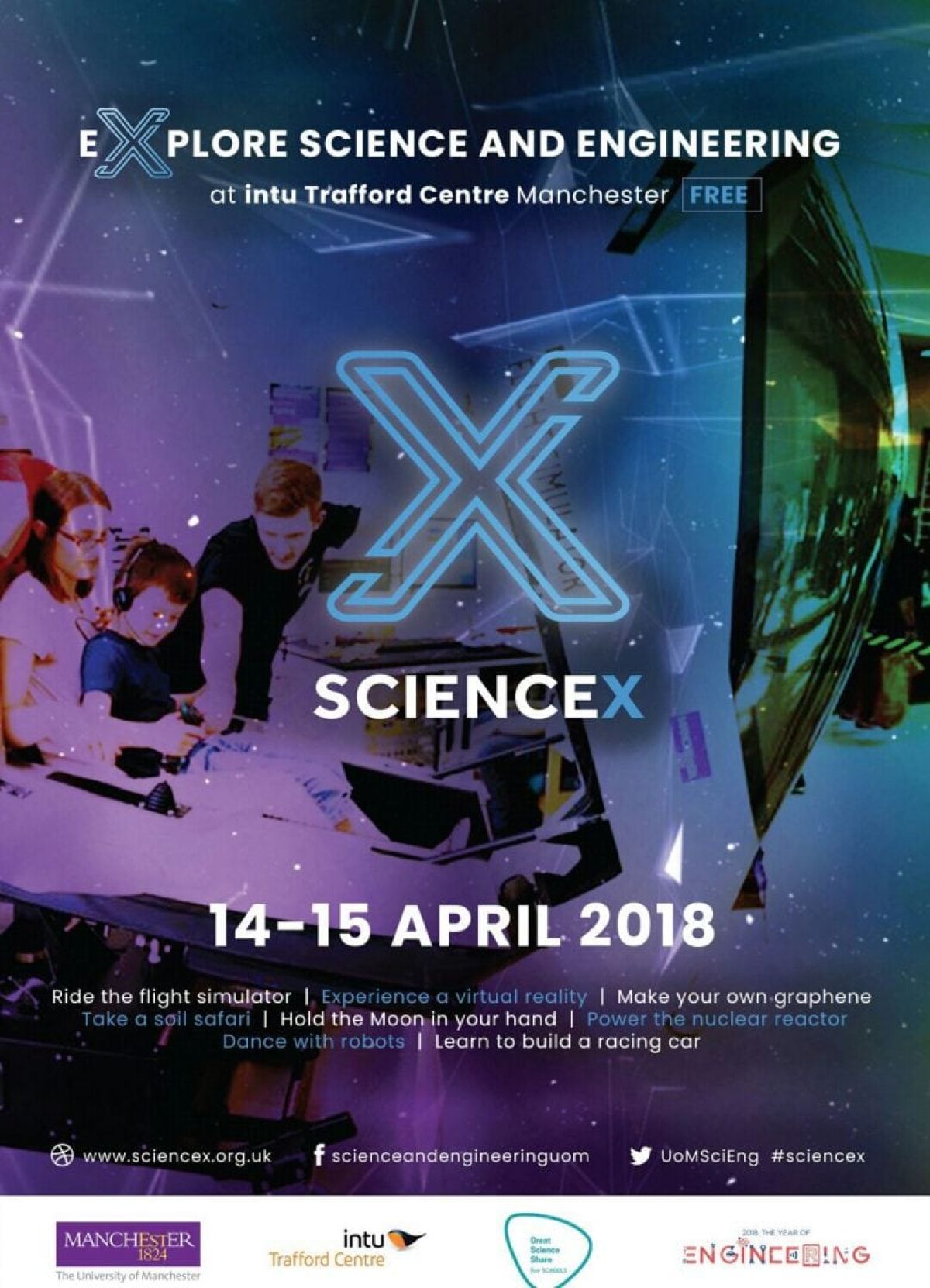 ScienceX at the Trafford Centre
