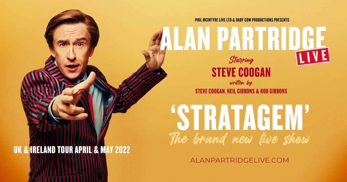 Aha! Alan Partridge comes to Manchester