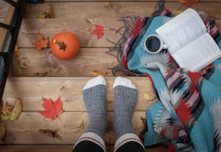 Optimising comfiness during a season of autumn reads