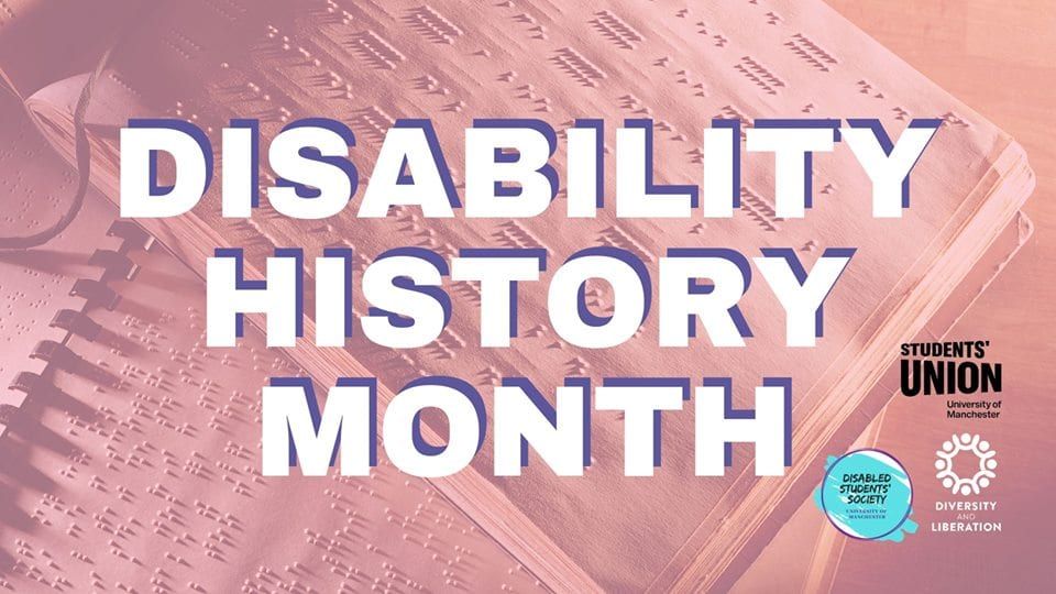 Disability History Month Photo: Disabled Students' Society