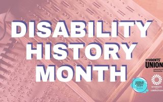 Disability History Month arrives at the SU