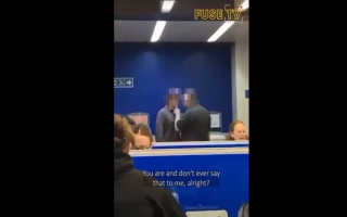 Fight in University of Manchester library caught on camera