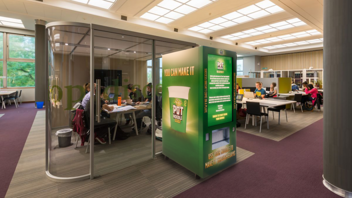 Use your Noodle! A vending machine like no other