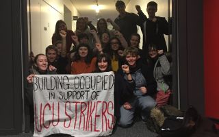 Day 2 of the student occupation of Uni Place