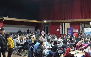 Pizza event marks successful start for postgraduate society
