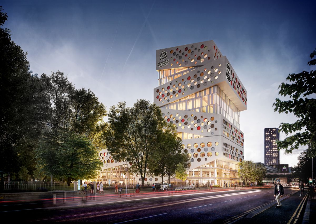 Manchester Metropolitan University showcases new library plans