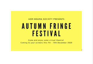 What’s On: UMDS Autumn Fringe Festival