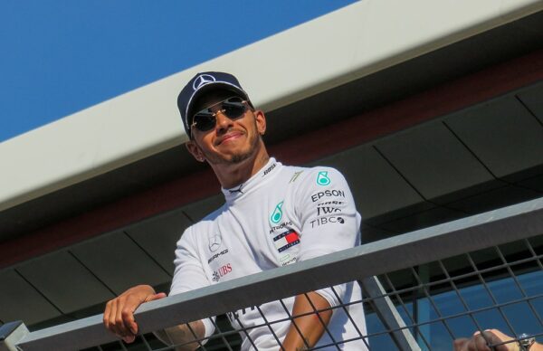 Lewis Hamilton at silverstone