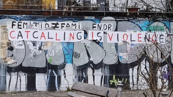 anti-catcalling graffiti