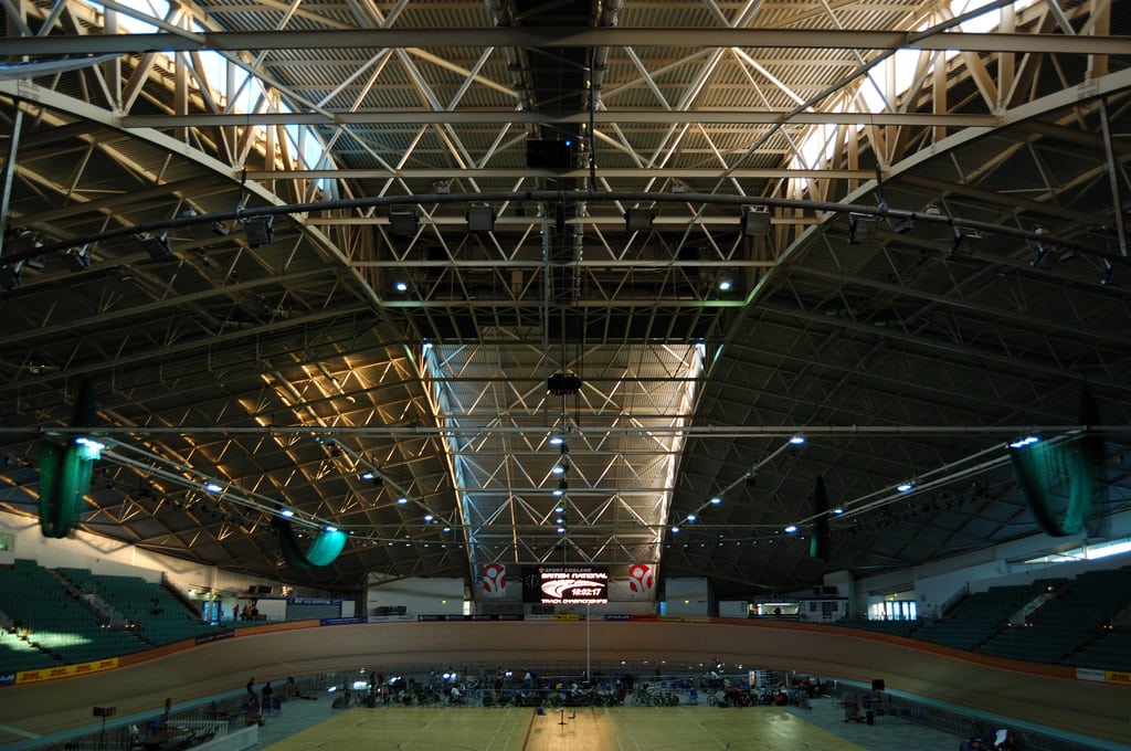 The Manchester Velodrome is one of the most impressive in the world. Photo: johnthescone @Flickr