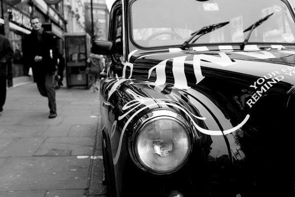 Is Uber the nail in the coffin for the classic Black Cab? Photo: Fabrizio lonzini @Flickr