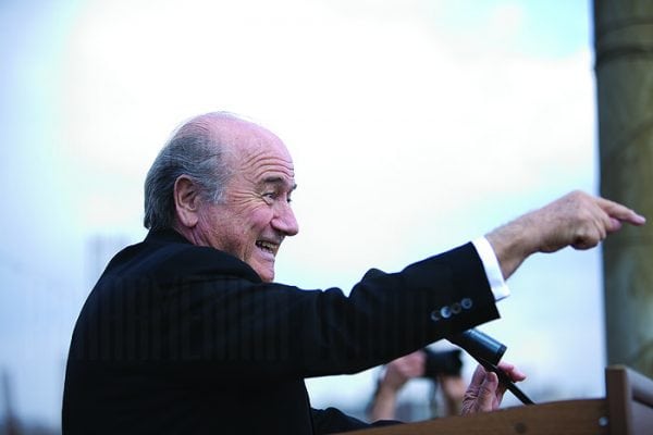 Fifa president Sepp Blatter is seeking a fifth consecutive term in office. Photo: Pan Photo @Flickr