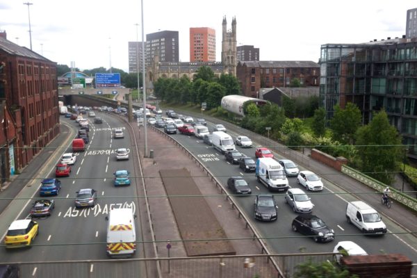 Traffic Jam in Manchester