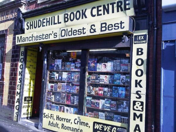 Amazon is pushing small independent bookshops, like the Shudehill Book Centre in Shudehill out of business. Photo: alexinleeds @Flickr