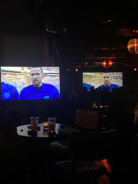 World Cup game at Blues Kitchen