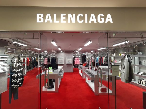 Balenciaga shop store front