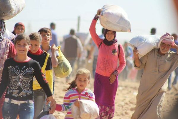 Refugees flee war torn Syria. Photo: European Commission DG ECHO @Flickr